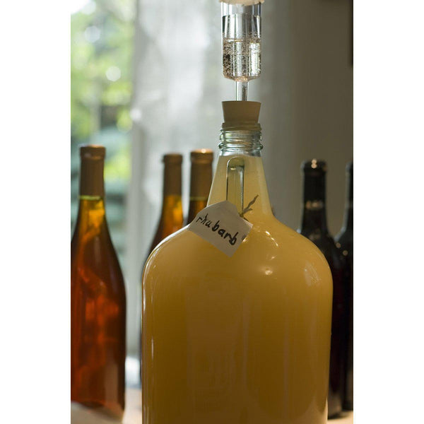 Tourie en verre pour fermentation de bière et de vin