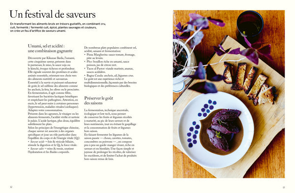 Extrait du livre La fermentation au quotidien par Malika Nguon. On parle de saveurs.
