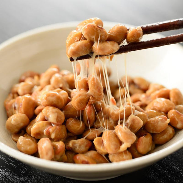 Natto de fèves de soya